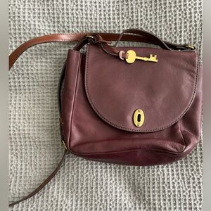 Fossil vintage leather crossbody - fig